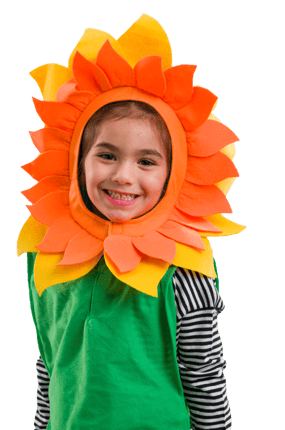 Flower Costume, Size 3-7 yrs