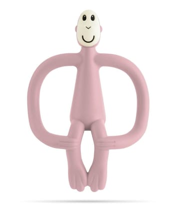 Matchstick Monkey Teething Toy - Dusty Pink