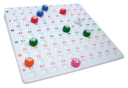 Bingo Masterboard, 1-90