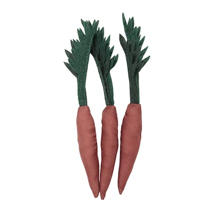 Cheval Roi Accs. - Carrots, 3 pcs