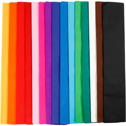 Crepe Paper, 15 Sheets