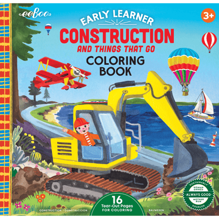 Colouring Book - Construction & Things That Go