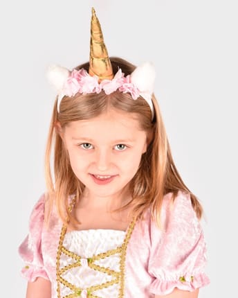 Headband with Unicorn Horn