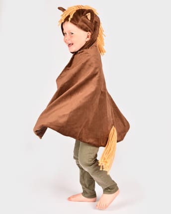 Horse Costume Cape, size 3-8 years