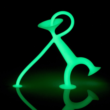 Oogi Suction Cup Toy 13cm - Glow-in-the-Dark, 1 pc