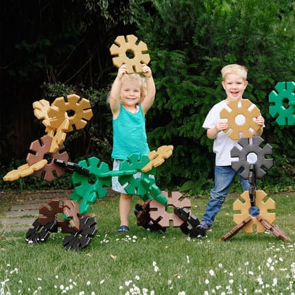 Octoplay Giant Set Natural Colours, 40 pcs