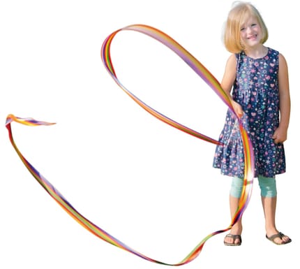 Gymnastics/Trick Ribbon Wand