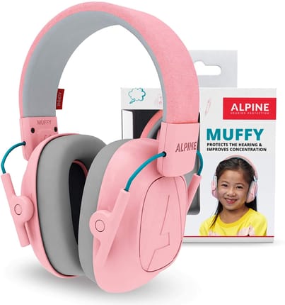 Muffy Kids Earmuffs 5-12 yrs - Pink