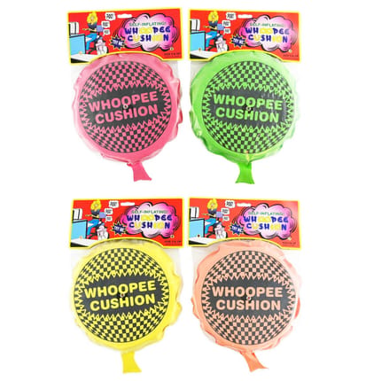 Whoopee Cushion Ø29 cm (asstd.), 1 pc