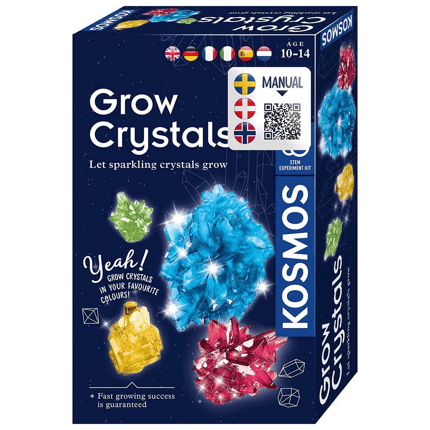 Crystal Growing Kit - 3 Sparkling Crystals