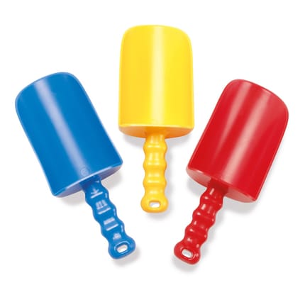 Plastic Scoop 23 cm (assorted colours)