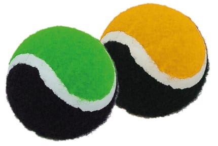 Toss and Catch Accessory - Velcro Balls, 2 pcs
