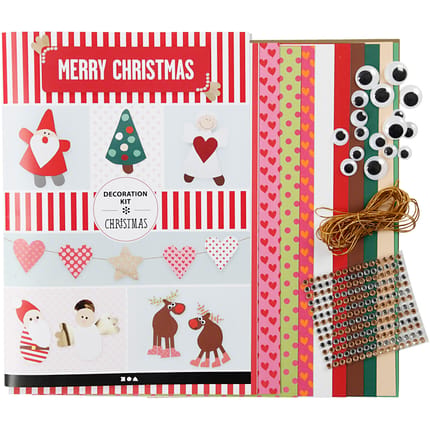 DIY Christmas Ornaments - Cut & Craft Kit