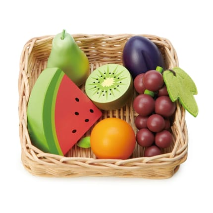 Play Food - Fruit Basket, 6 pcs