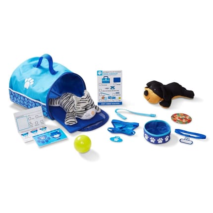 Tote & Tour Pet Travel Play Set, 16 pcs