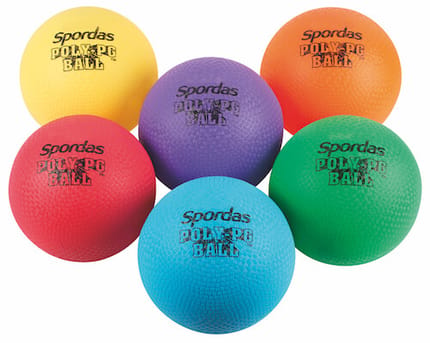 Vinyl Balls Ø15.2 cm, 6 pcs