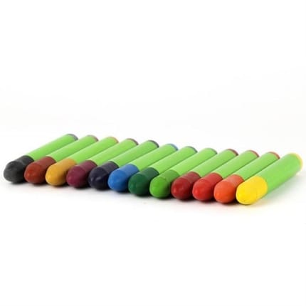 Wax Crayons, 12 pcs