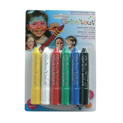 Face Paint - 6 Crayons