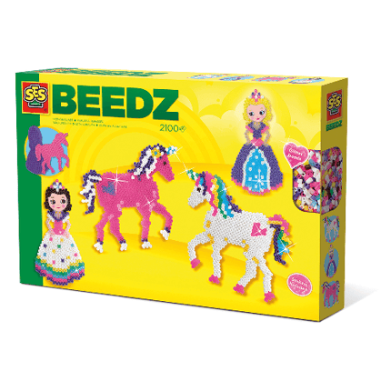 Beads - Unicorns & Princesses, 2100 pcs