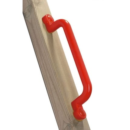 Safety Handles incl. Screws - Red, 2 pcs