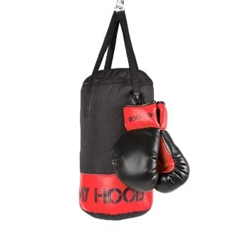 Punching Bag with Gloves, 4 kg