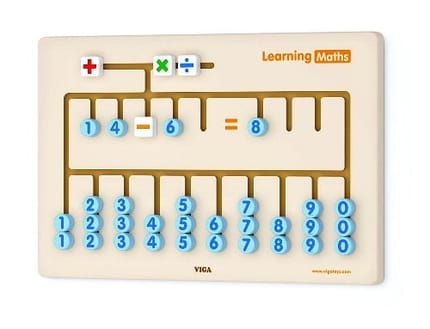 Wall Panel - Learning Math