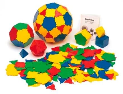 Polydron Construction Set, 164 pcs