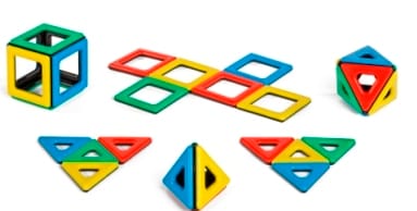 Polydron Magnetic Play Set, 32 pcs