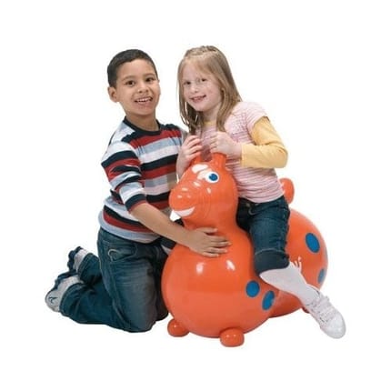 Rody MAX Inflatable Bouncy Horse, Orange