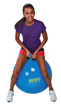 Hopper Ball with Handle Ø65 cm, Blue
