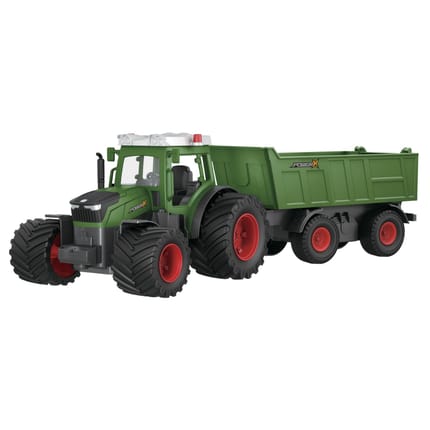 Remote-Control Tractor with Trailer