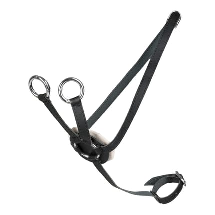 Cheval Roi Accs. - Martingale, Black/Silver