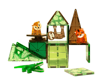 Magna-Tiles | Jungle Animals, 25 pcs