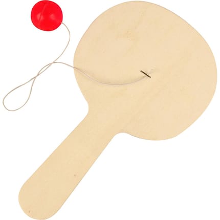 Paint Your Own Paddle with Ball on Elastic String