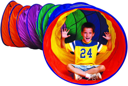 Giant Pop-Up Play Tunnel Ø91 cm, L: 370 cm