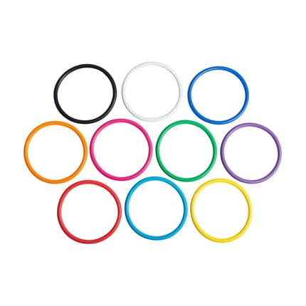 Activity Rings, Set of 10 pcs