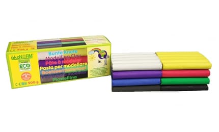 Modelling Clay 500 g - 8 Colours