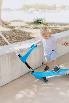 Ookkie Learner Skateboard - Blue