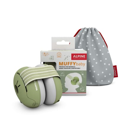 Muffy Baby Earmuffs 1-3 yrs - Green