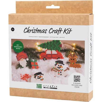 BioBeads Christmas Craft - Snowman & Friends