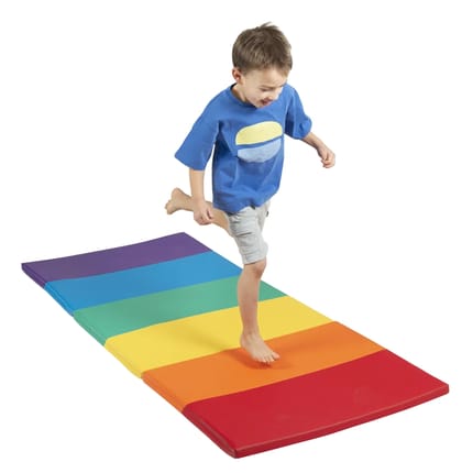 Foldable Soft Play Mat - Rainbow