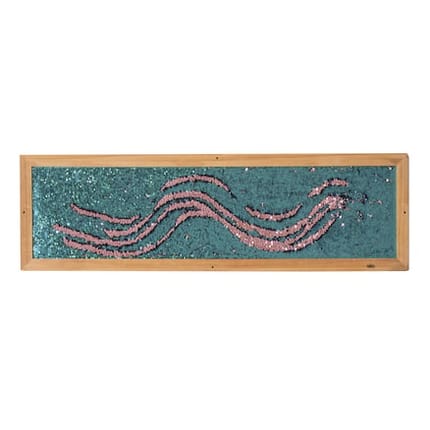 Mark Making Sequin Long Board - Blue/Pink, 1 pc
