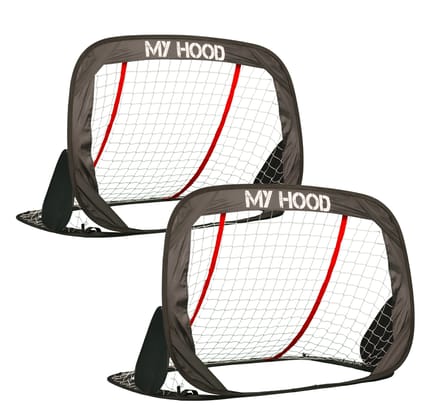 Pop Up Soccer Goals incl. Carry Bag, 2 pcs