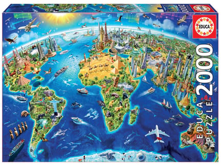 Puzzle - Earth, 2000 Pieces