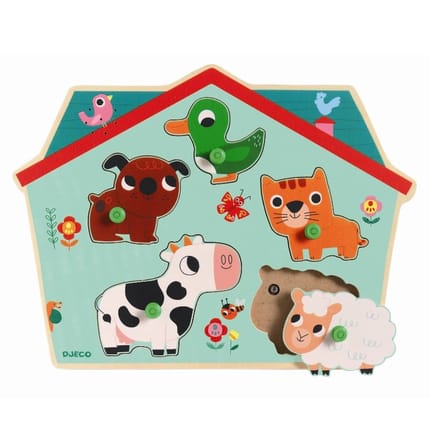 Puzzle with Sounds - The Farm