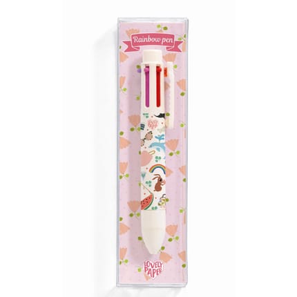 Rainbow Pen with 6 Colours - Tinou