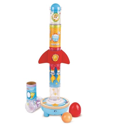 Stacking Rocket with Flying Ball