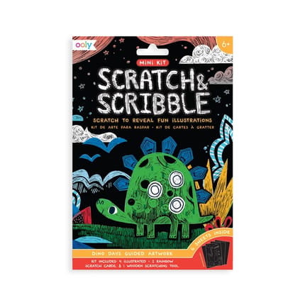 Scratch & Scribble Mini Kit - Dino Days