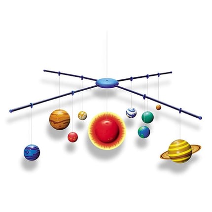 Make Your Own Glow-in-the-Dark Solar System Mobile