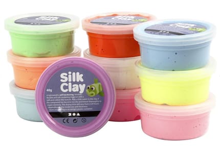 Silk Clay 10x40 gr - Neon